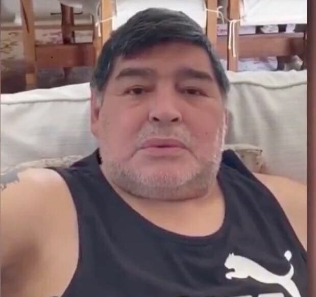Maradona rompe en llanto por los estragos de la pandemia