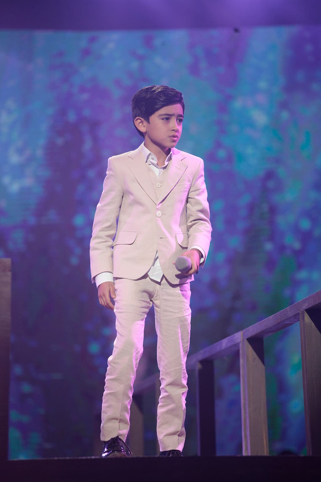 "Me encantó conocerte, Rafaela. Eres una niña muy linda", escribió el cantante.