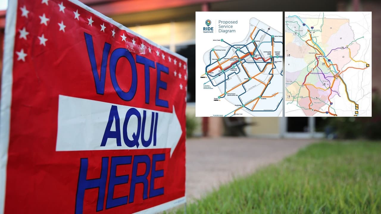 Aumentar impuesto en 1% y expandir el transporte público: una decisión en juego en Gwinnett y Cobb