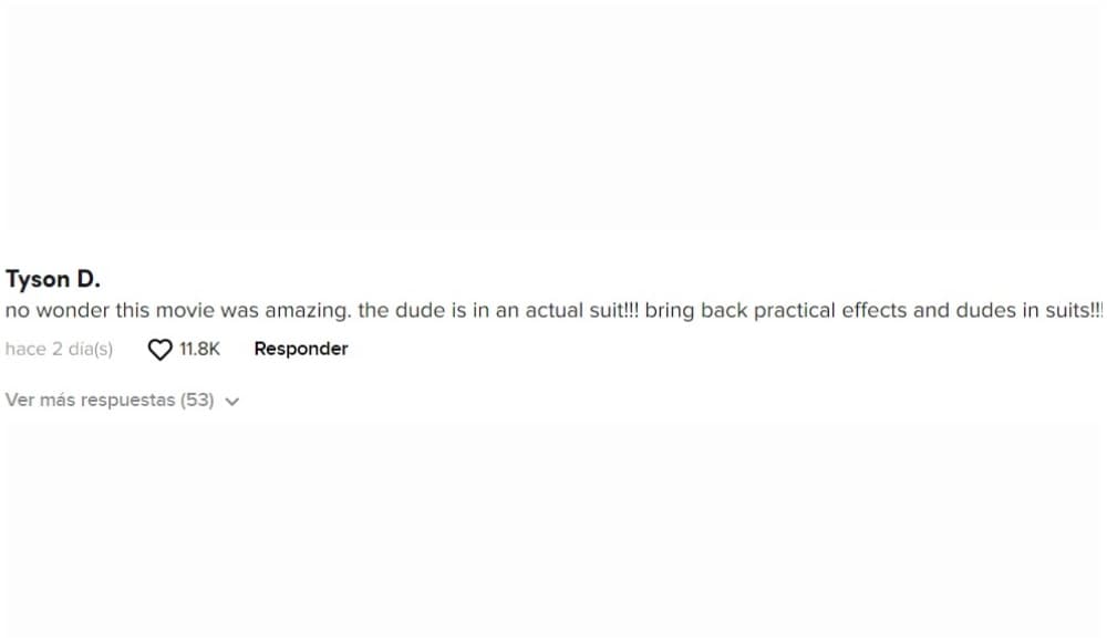 Fans opinan del traje de Depredador