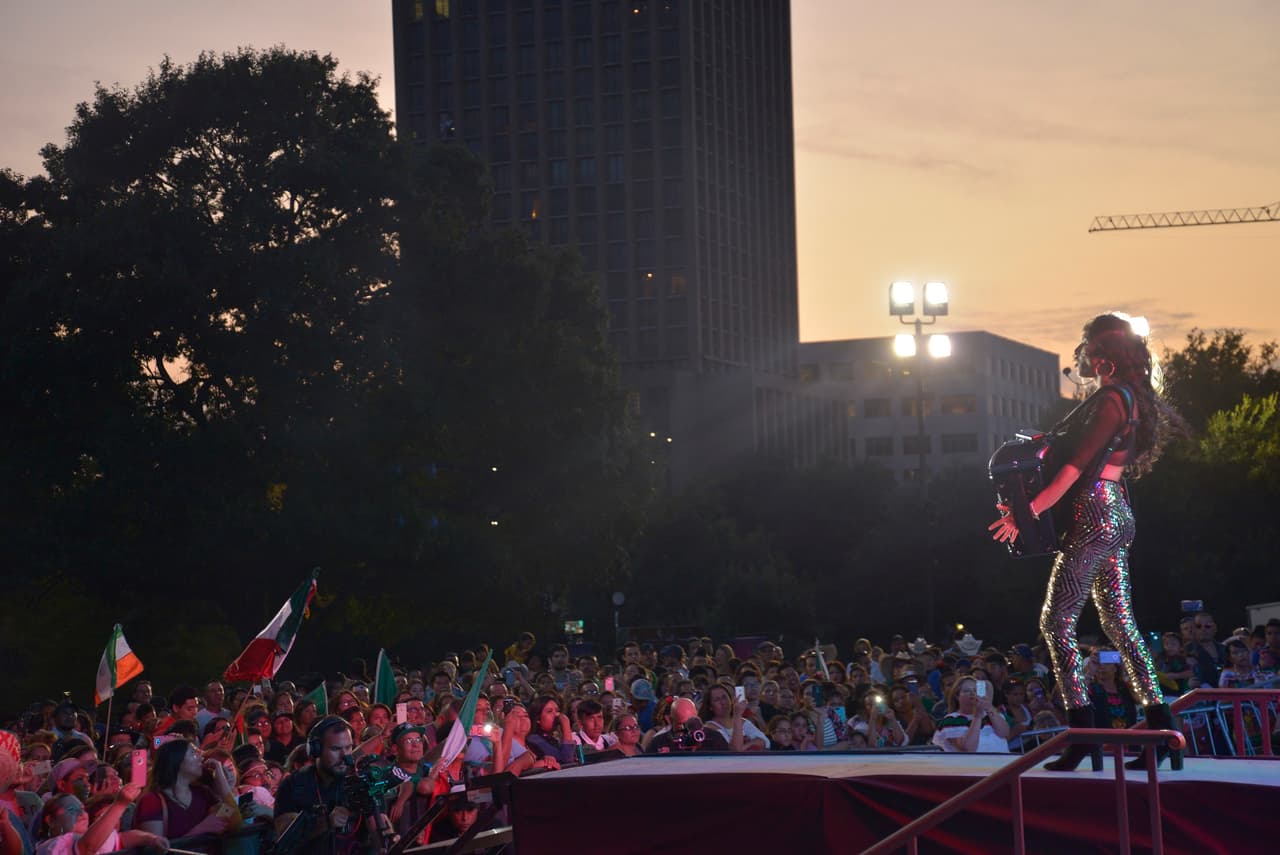 Grito 2017 en el capitolio de Austin, fotografias para Univision