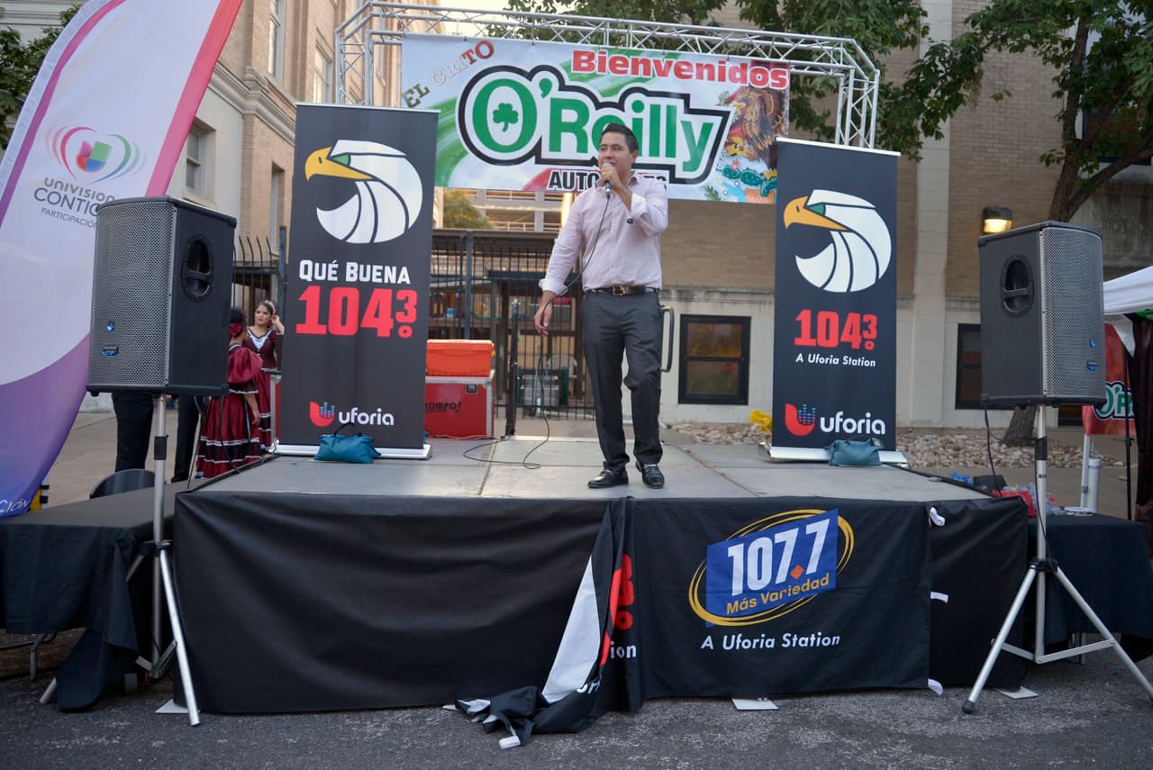 Grito 2017 en el capitolio de Austin, fotografias para Univision