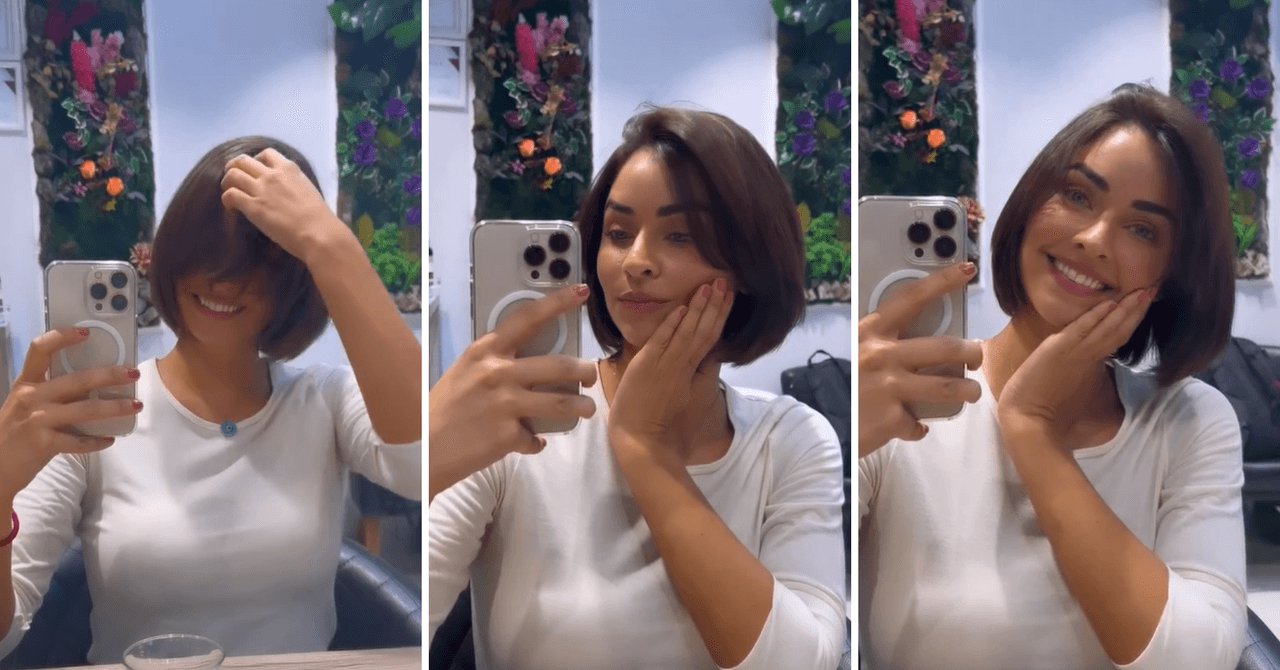 Claudia Martín se hizo un cambio de look