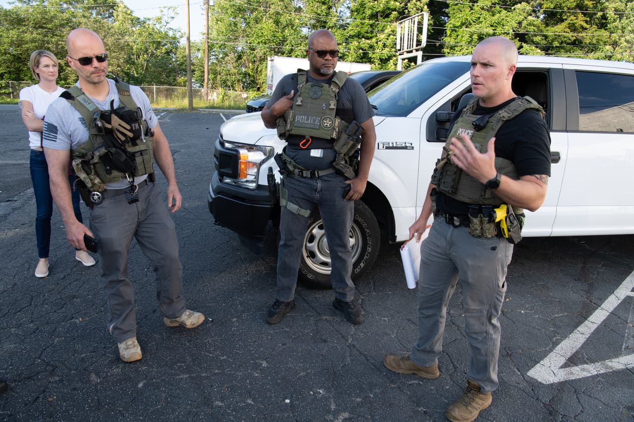 En el operativos de rescate de los menores participaron varias agencias de seguridad federales y locales.