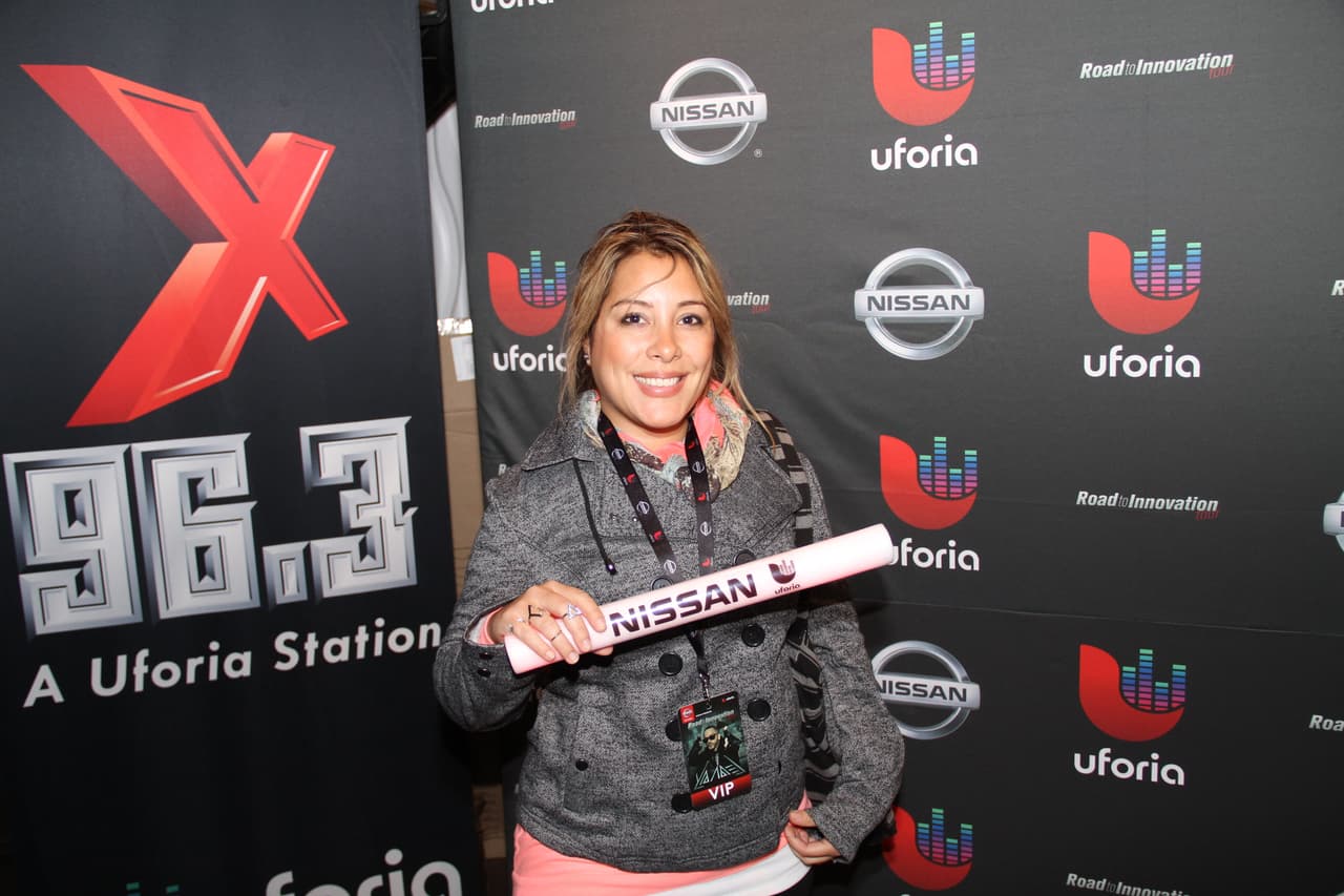 Los fanáticos de La X 96.3 se gozaron de principio a fin el espectáculo de Yandel en Stage 48 cortesía de Nissan.