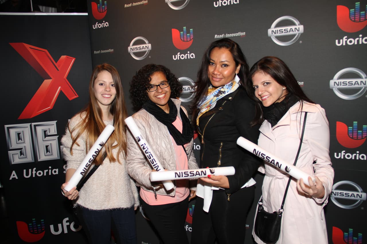 Los fanáticos de La X 96.3 se gozaron de principio a fin el espectáculo de Yandel en Stage 48 cortesía de Nissan.