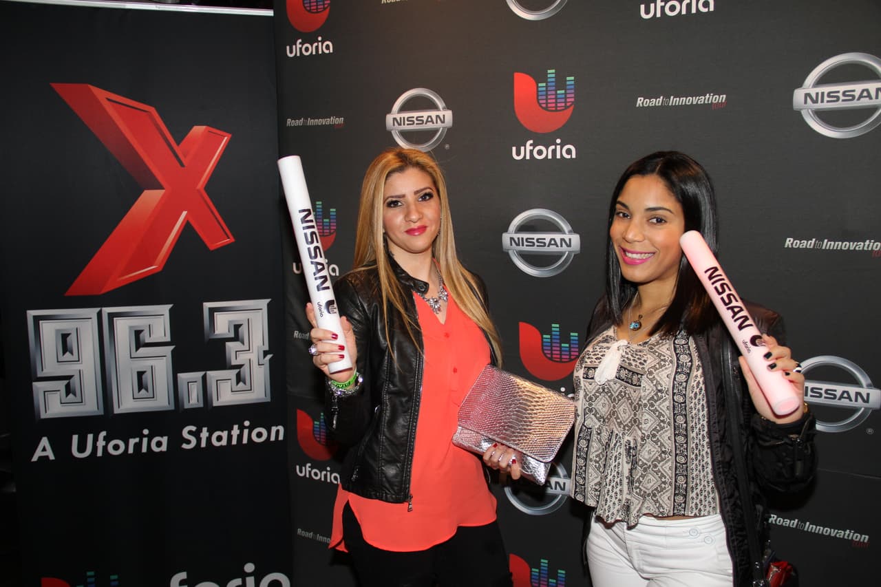 Los fanáticos de La X 96.3 se gozaron de principio a fin el espectáculo de Yandel en Stage 48 cortesía de Nissan.