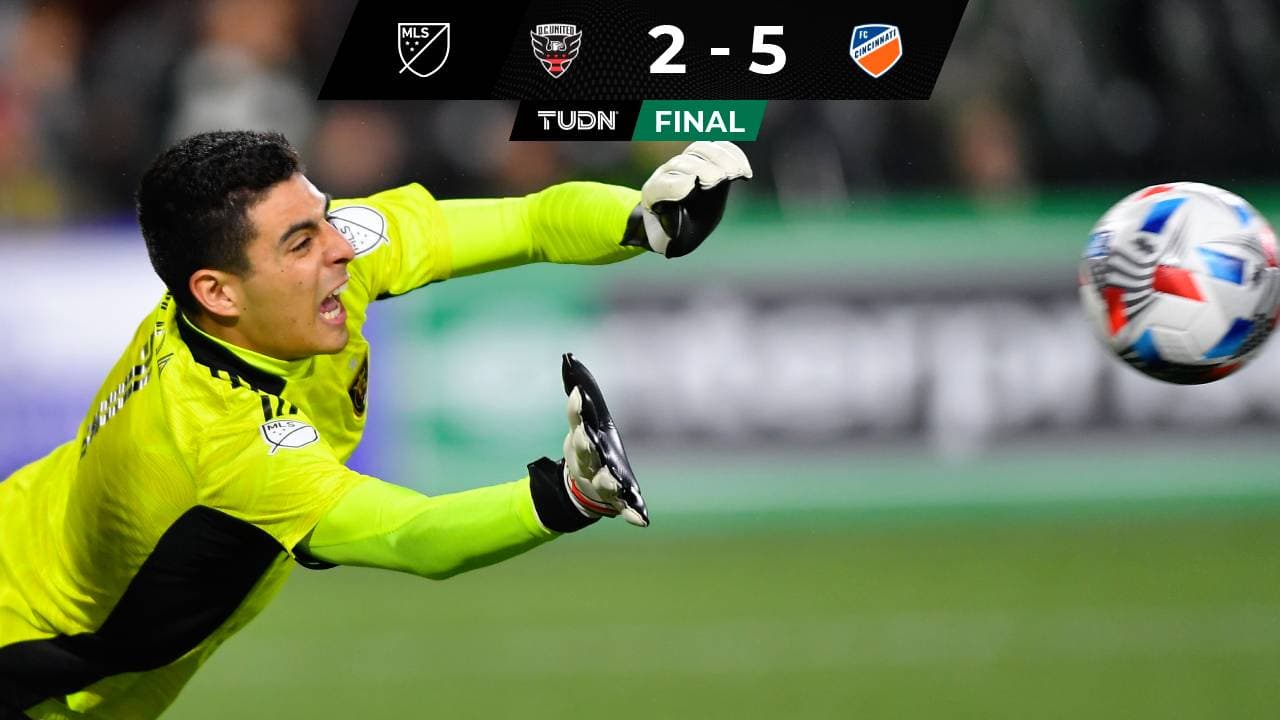 David Ochoa poco pudo hacer para detener el ataque del Cincinnati y se despide de la temporada regular de la MLS.