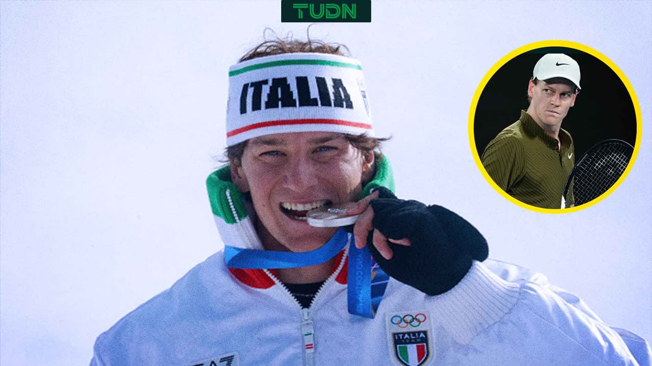 Jannik Sinner derrotó a un medallista olímpico cuando eran niños