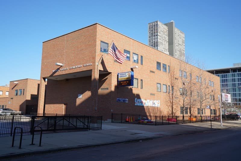 El centro educativo Greeley está entre las mejores primarias públicas de Chicago.
