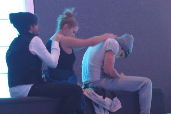 Pero Raúl Vidal también vino a jugar, y él le daba uno a Palomita.