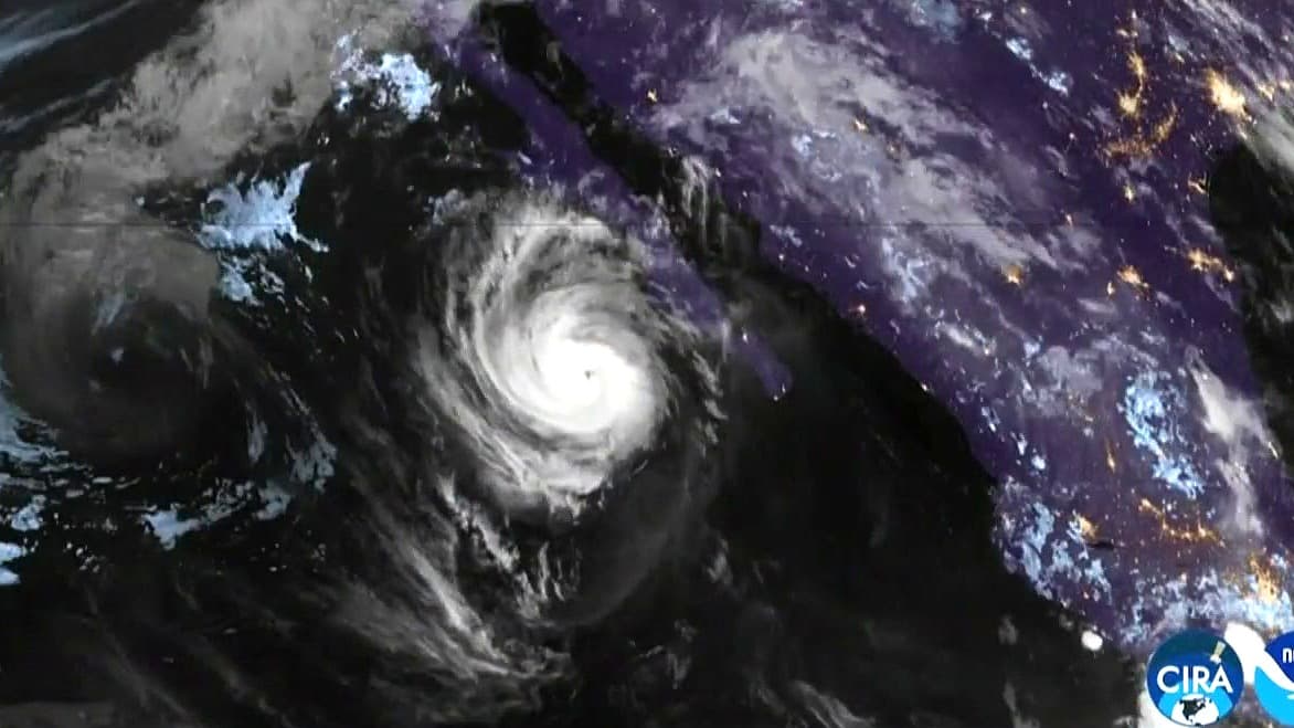 En México, huracán Polo amenaza a Baja California Sur, Sonora y Sinaloa con lluvias intensas