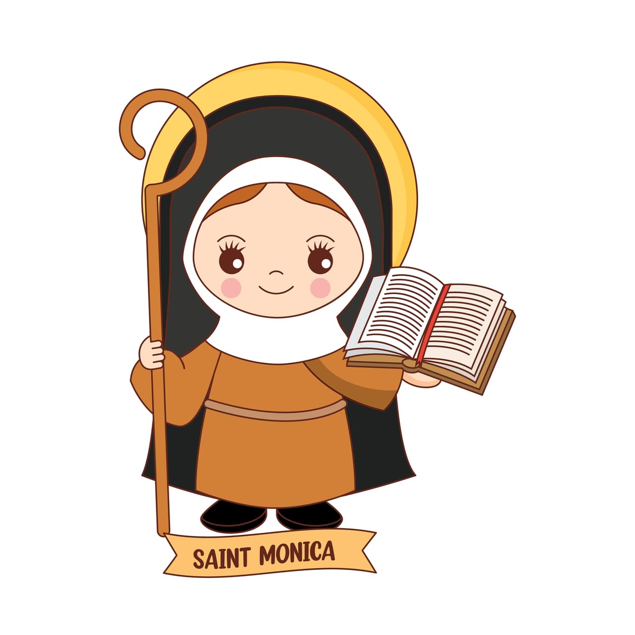 Y también Santa Mónica es el claro ejemplo de que hay muchas figuras religiosas femeninas importantes, y no sólo la Virgen María es patrona de las mamás. Podemos contar con Santa Mónica para esto y más.