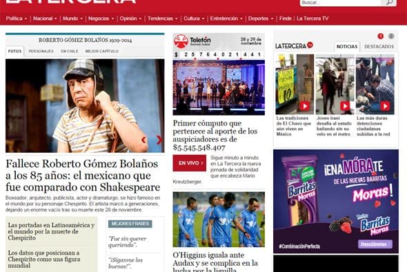 El portal de BBC Mundo dedicó varios artículos sobre el comediante.