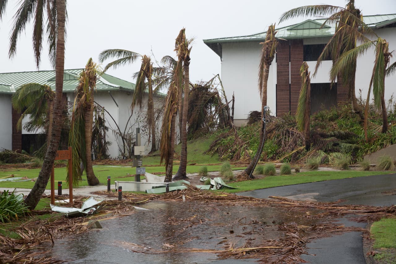 Las instalaciones de un hotel de la cadena W ubicado en Vieques sufrió los embates de María. Esta pequeña isla municipio al este de Puerto Rico se vio afectada por el paso del Huracán.