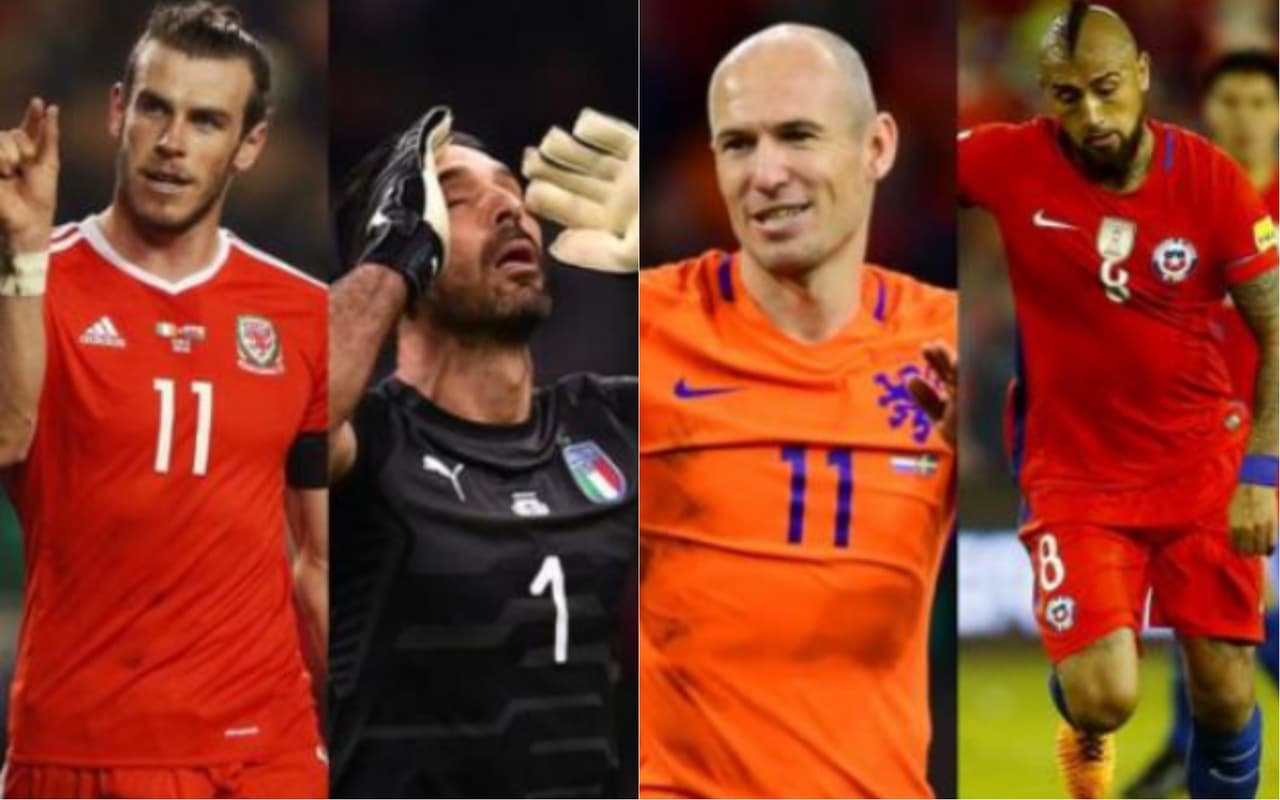 Estos son los jugadores que no lograron la clasificación o por otras razones a los cuales se extrañará en la Copa del Mundo por su excelente calidad.