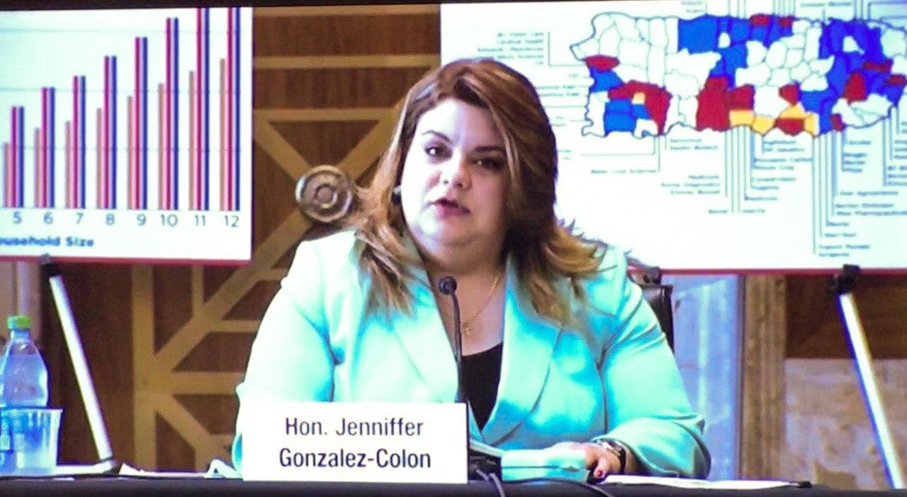 Jenniffer González aboga ante el Senado federal por recursos para combatir el coronavirus y promover el desarrollo económico de Puerto Rico