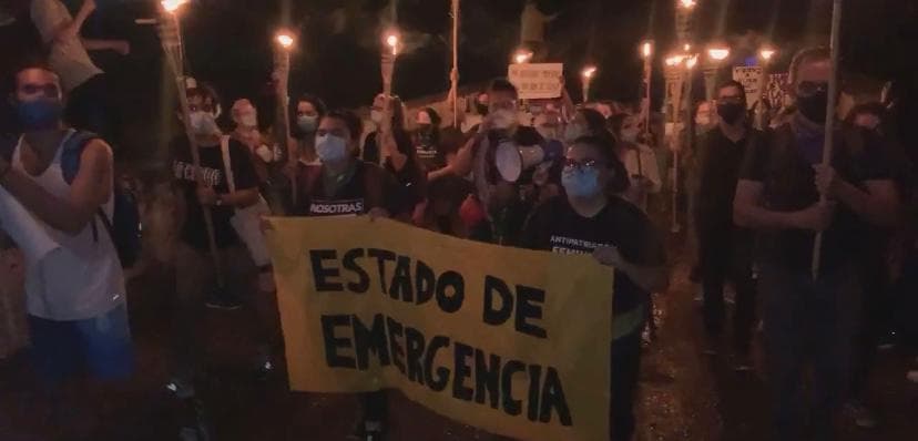 "Vamos a estar exigiendo que se declare un estado de emergencia ya, le decimos al pueblo de Puerto Rico que se una", indicó la portavoz de la Colectiva Feminista.