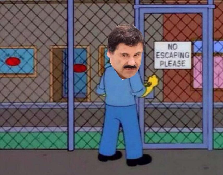 ¡Con la nueva fuga del Chapo Guzmán llegó la burla a las redes!