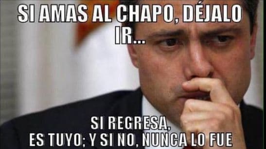 ¡Con la nueva fuga del Chapo Guzmán llegó la burla a las redes!