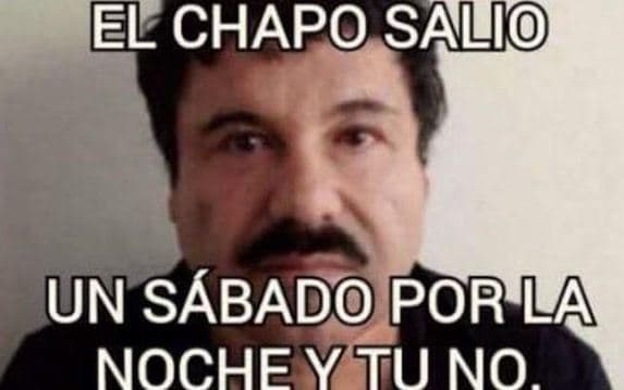 ¡Con la nueva fuga del Chapo Guzmán llegó la burla a las redes!