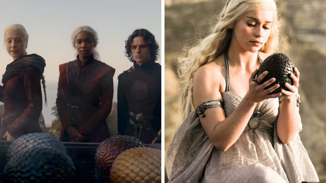 ¿Los huevos que aparecen en 'House of the Dragon' son de los dragones de Daenerys Targaryen?