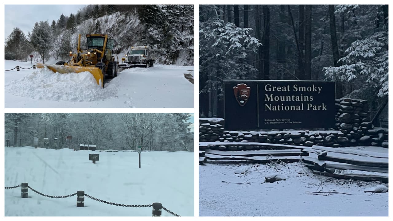 Parque Nacional en Carolina del Norte abre tras condiciones climáticas peligrosas; algunas carreteras permanecen cerradas 