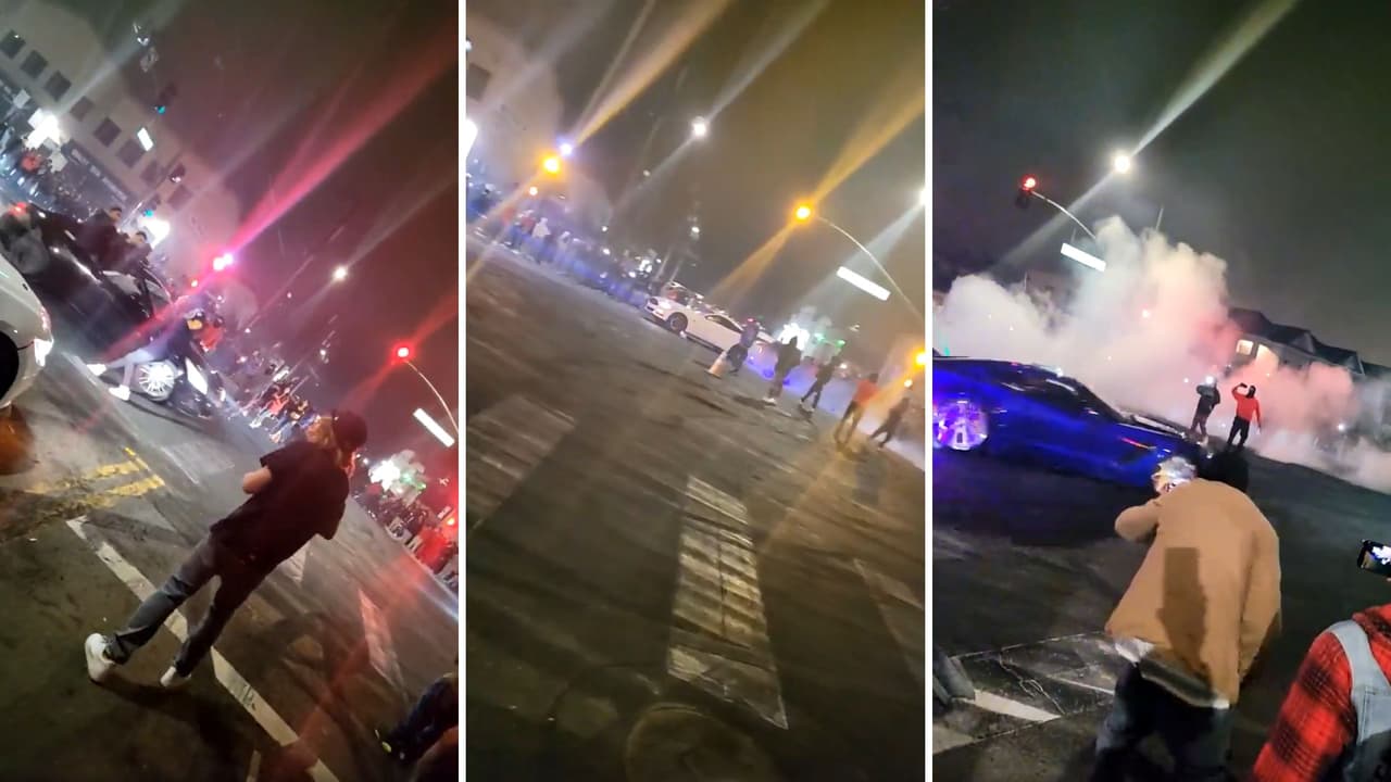 Unos 500 vehículos se reunieron en “sideshow” en Oakland, según la policía local