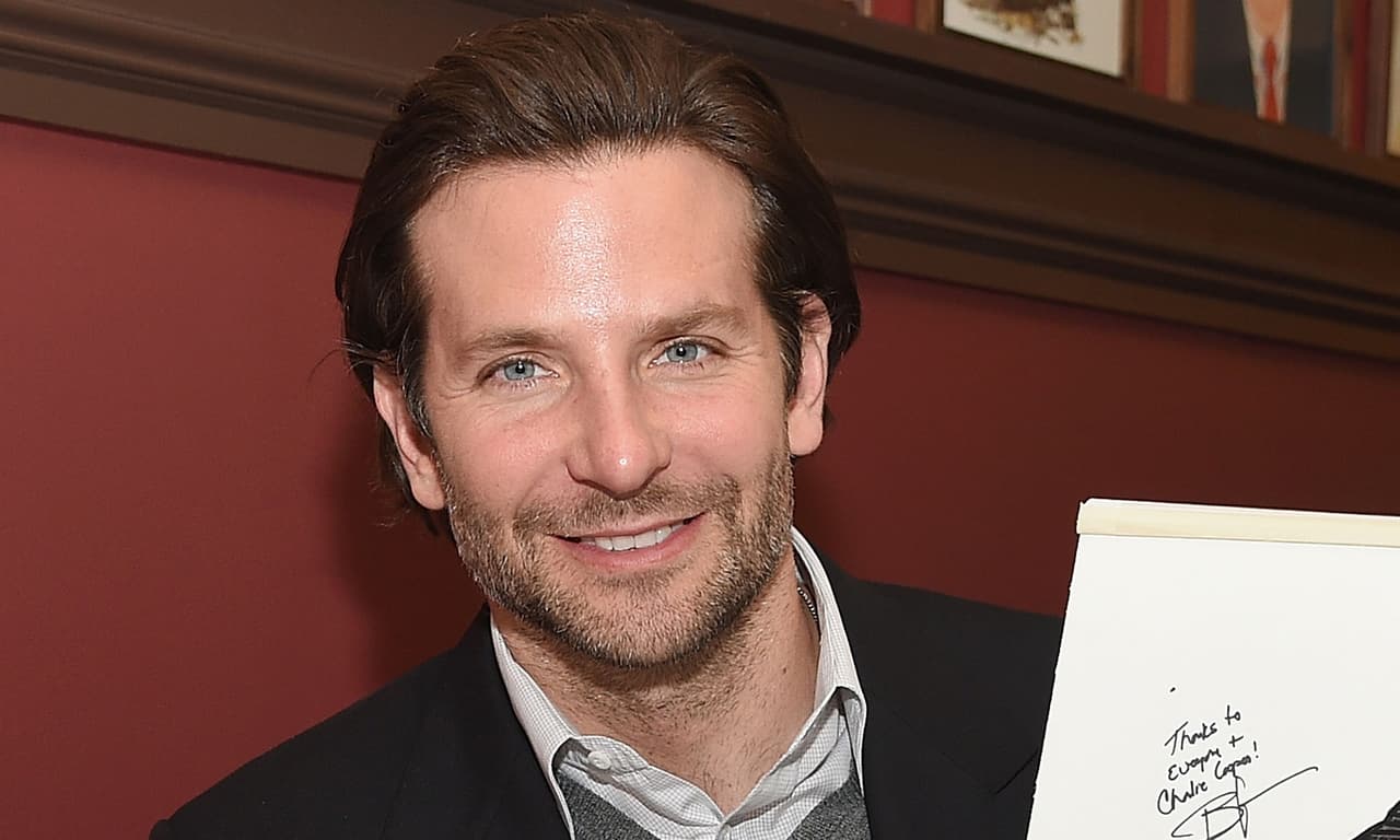 Bradley Cooper se puso 'muy nervioso' ante su primer beso en pantalla