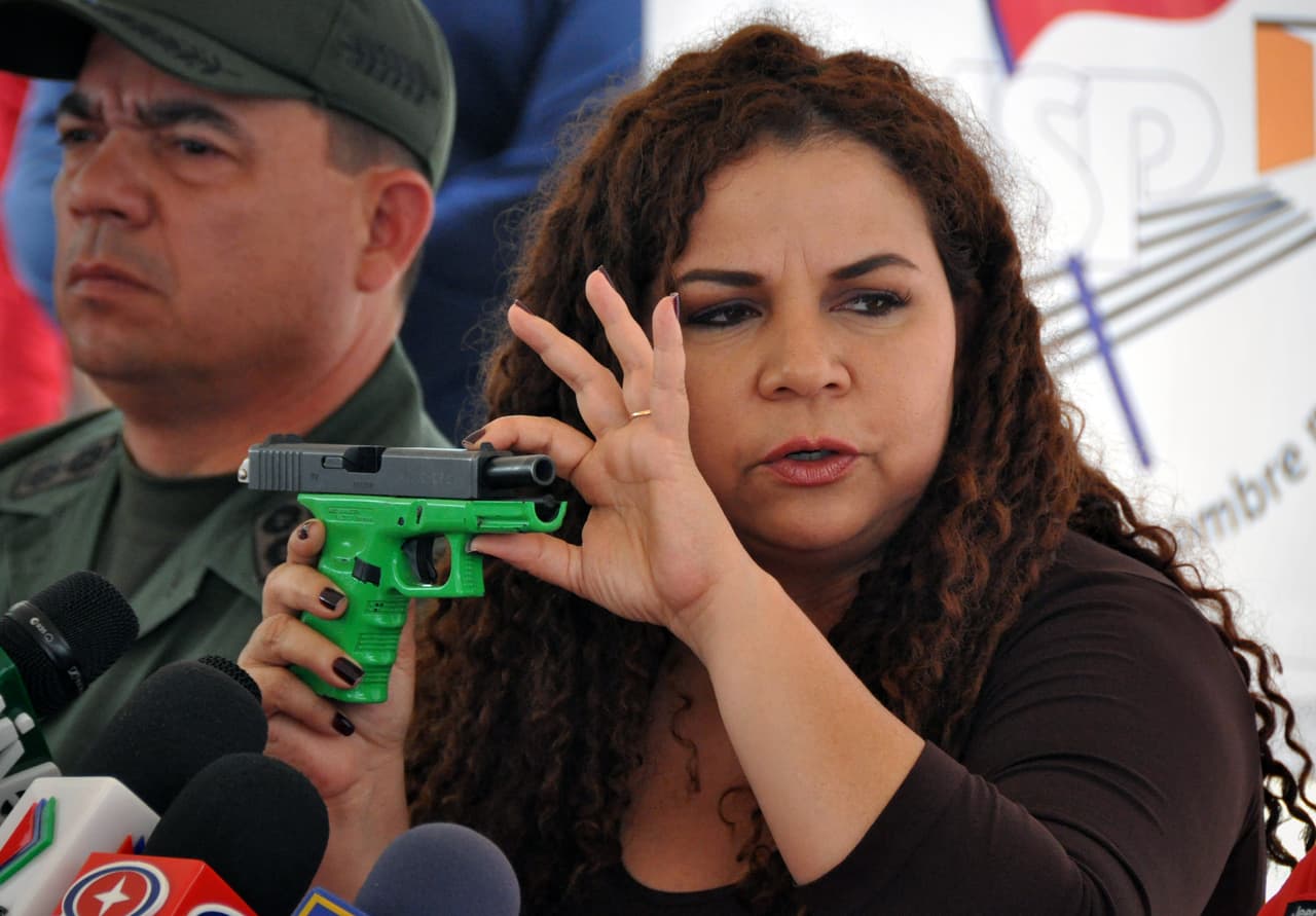 <b>Iris Varela</b>, Venezuela's Former Minister of the Penitentiary Service.