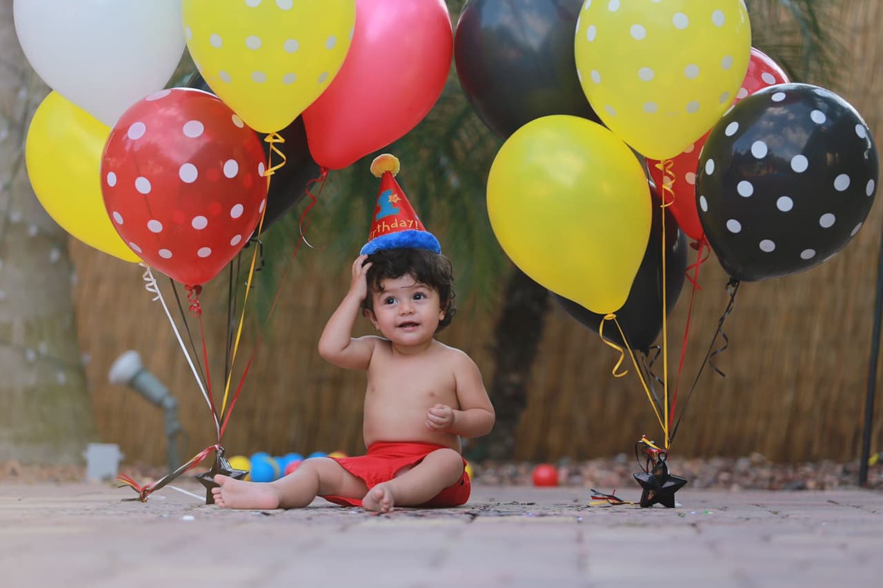 Baby Joshua tiene una carita muy expresiva y sus muecas son súper tiernas.