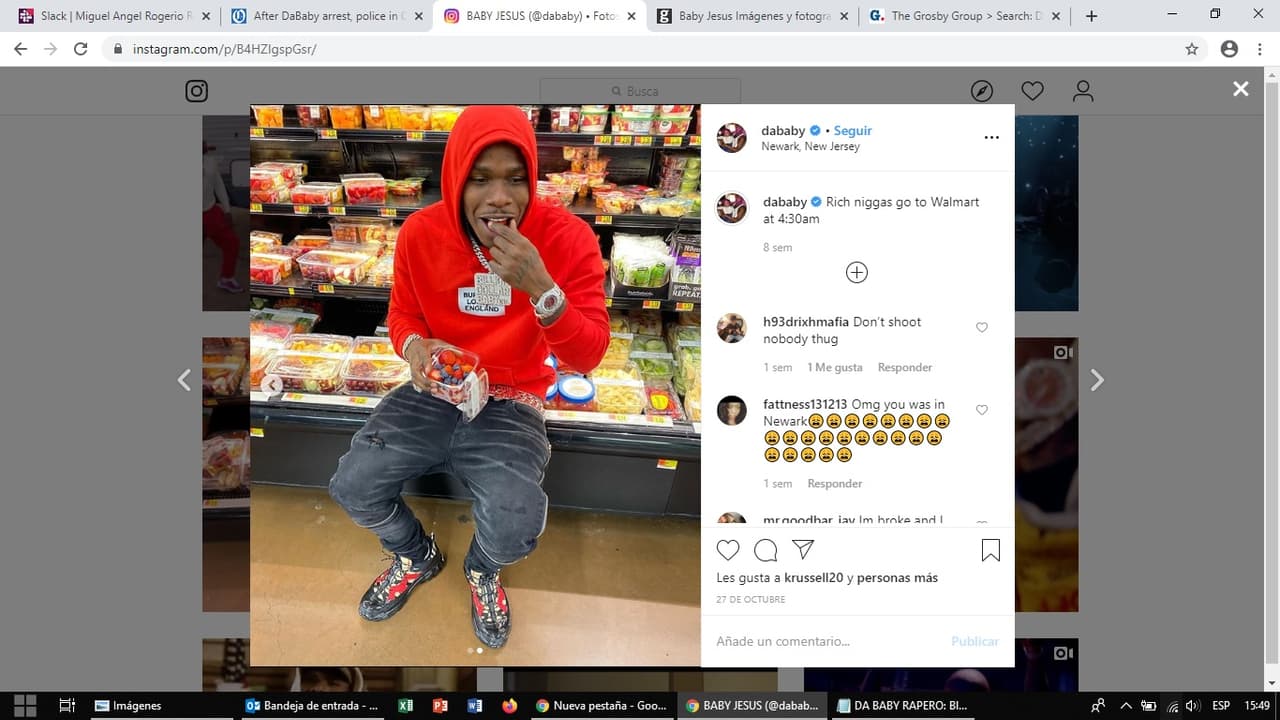 "Alguien murió mientras el departamento de policía malgastaba recursos para acosarme en un intento de querer hacerme pasar por un mal ejemplo. En realidad, soy el ejemplo más positivo que obtuvo la ciudad de Charlotte. Especialmente para cualquiera en las calles de Charlotte", alegó.