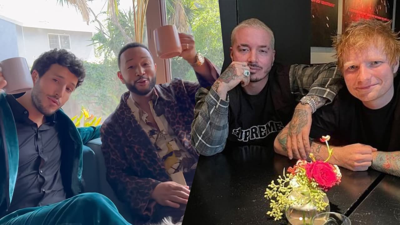 J Balvin con Ed Sheeran, y Sebastián Yatra con John Legend: Marzo de colaboraciones que parecían impensables
