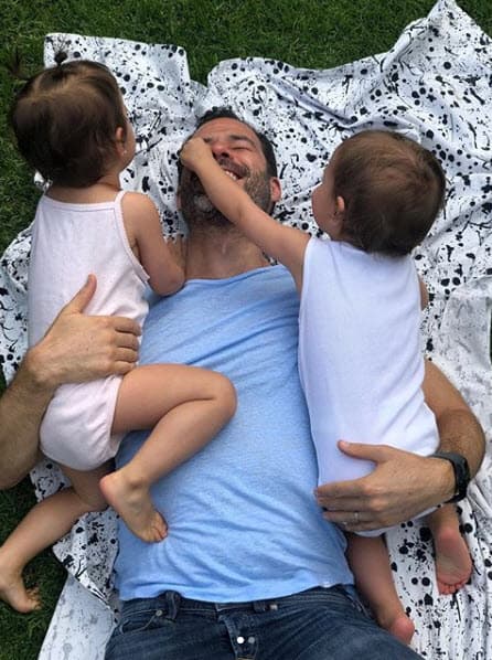 El 16 de junio pasado, con motivo del Día del padre, la actriz de 'Carrusel' describió a Emiliano Salinas como el "mejor papá para sus hijos".