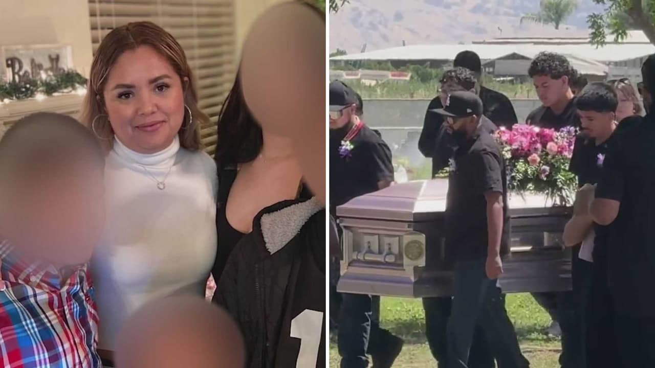 “Es difícil, no tengo palabras”: Dan último adiós a madre hispana que fue asesinada por su exesposo