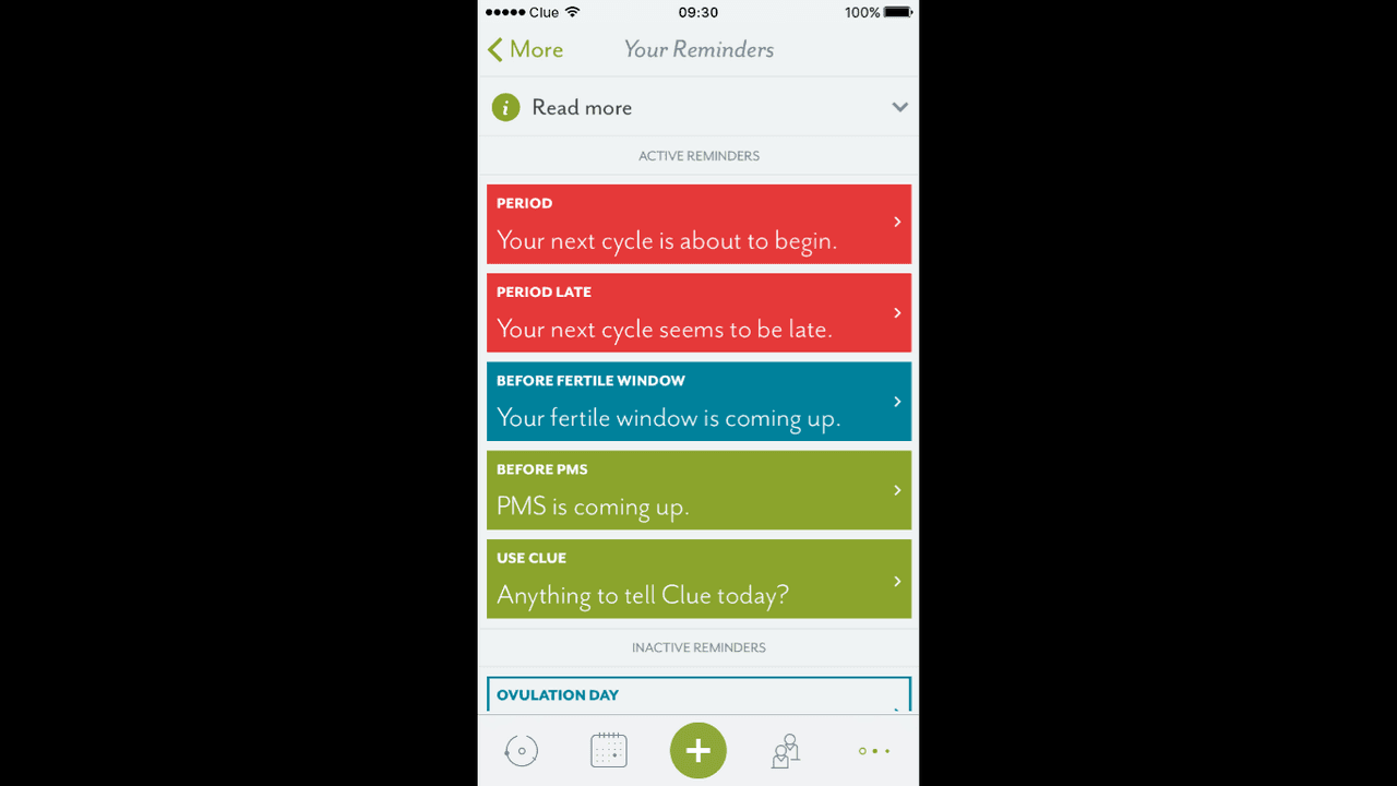 Las mujeres que desean saber cuáles son los 
<b>mejores días para quedar embarazada</b>s tienen monitores de fertilidad como el 
<a href="https://www.helloclue.com/es/index.html">CluePeriodTracker</a>, una app respaldada de Colegio Americano de Obstetras y Ginecólogos (ACOG).