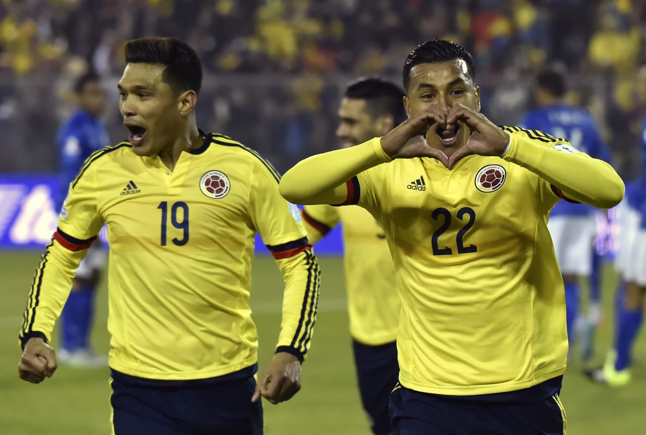 En el momento de realizarse el sorteo de la Copa América Centenario, Colombia ocupa la posición 8 del ranking de la FIFA.