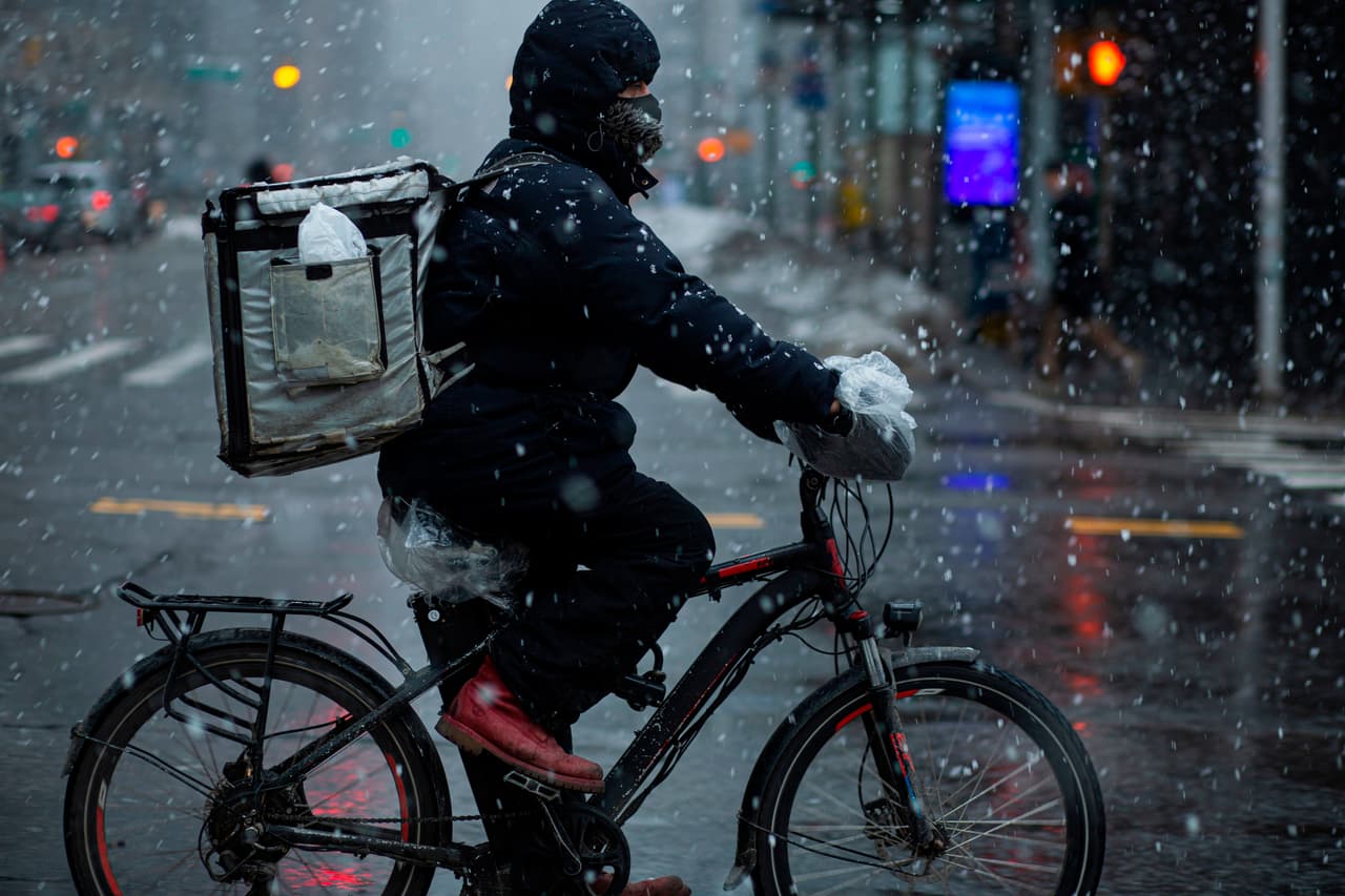 <b>Staten Island: </b>2-4 pulgadas de nieve.