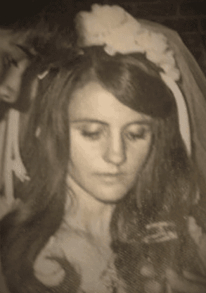 Blanca Saviñón de joven, mamá de Dulce María