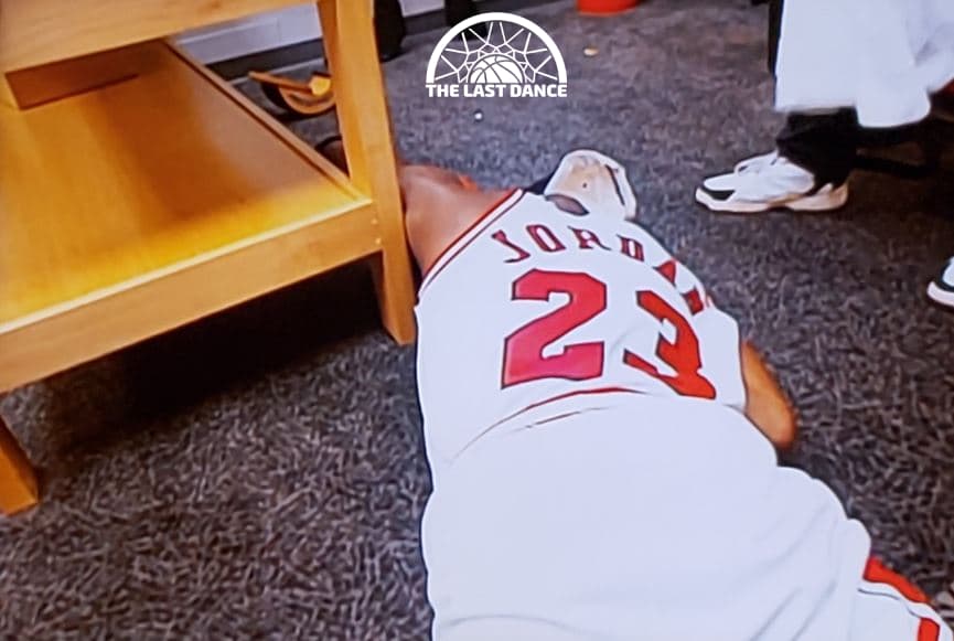 The Last Dance revela inédito llanto de Jordan