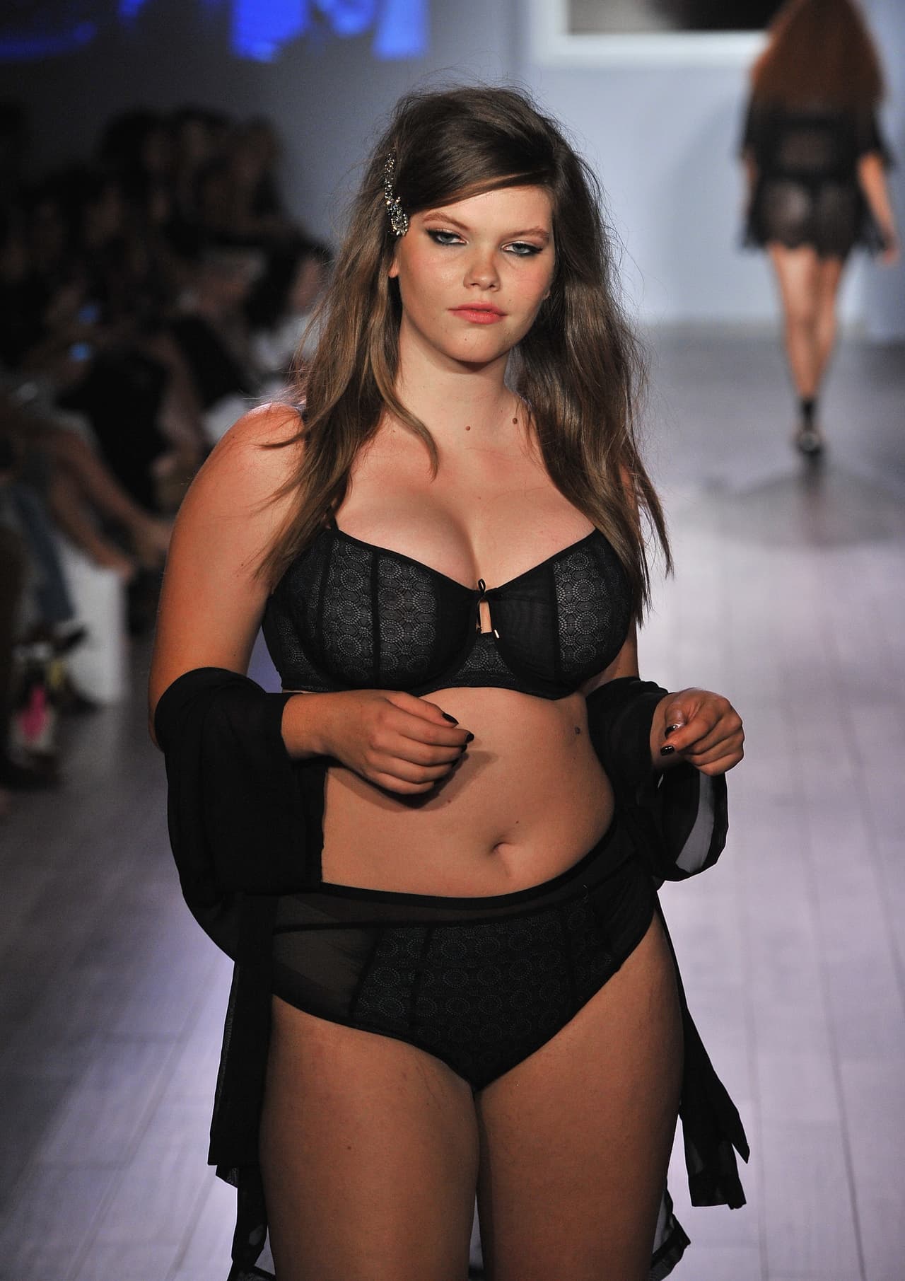 Modelo Talla Grande en la New York Fashion Week 2015