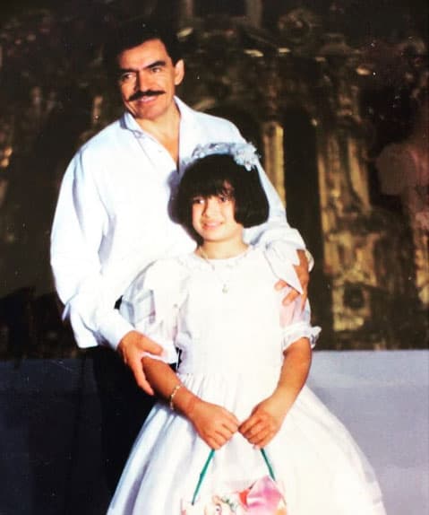 Siempre estuvo en los momentos más importantes de su hija.