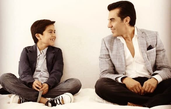 Su hijo Gael, quien tiene 13 años, es producto de su relación con Karla Pineda.