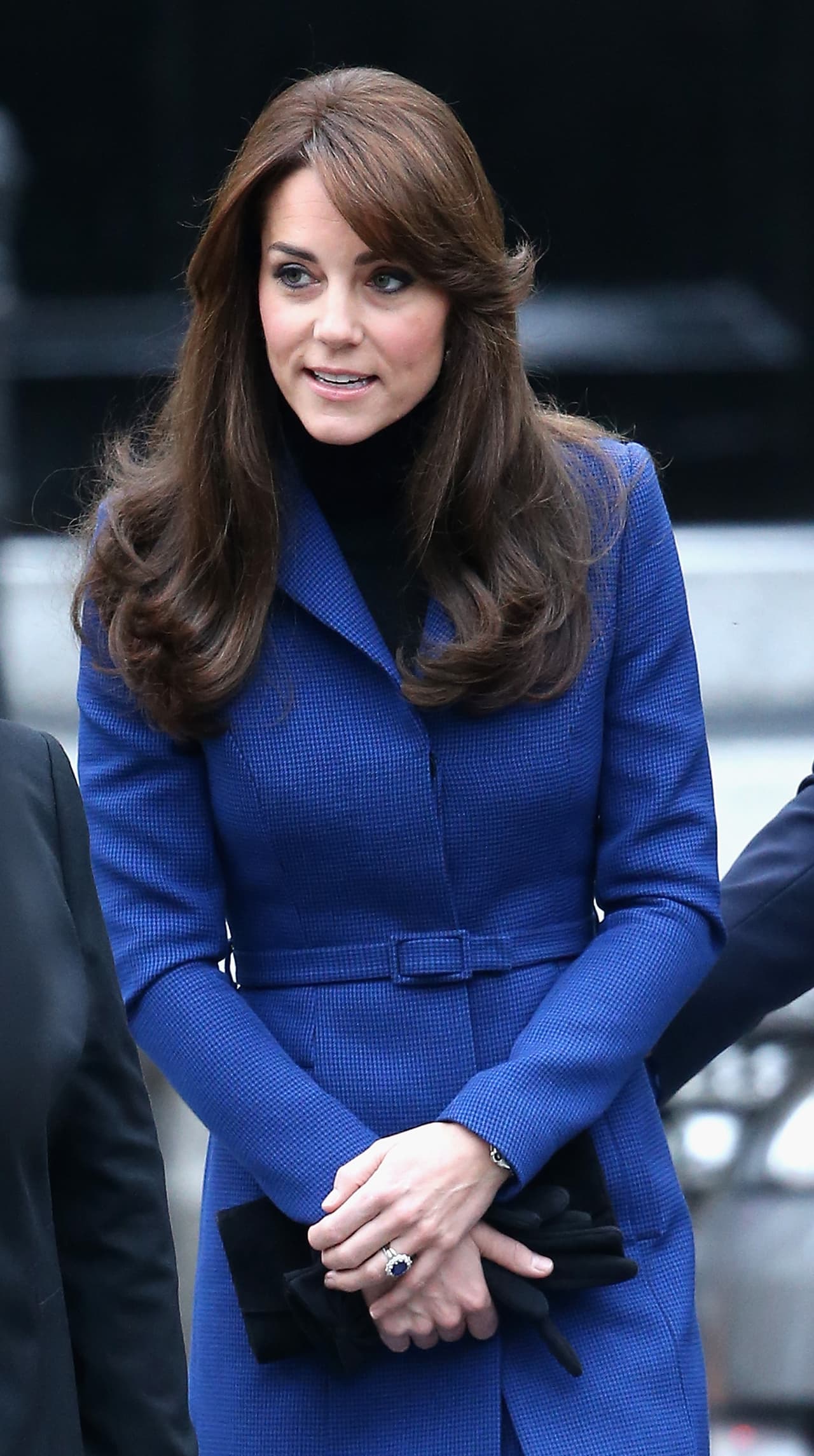 La Duquesa de Cambridge cautivó durante su visita.