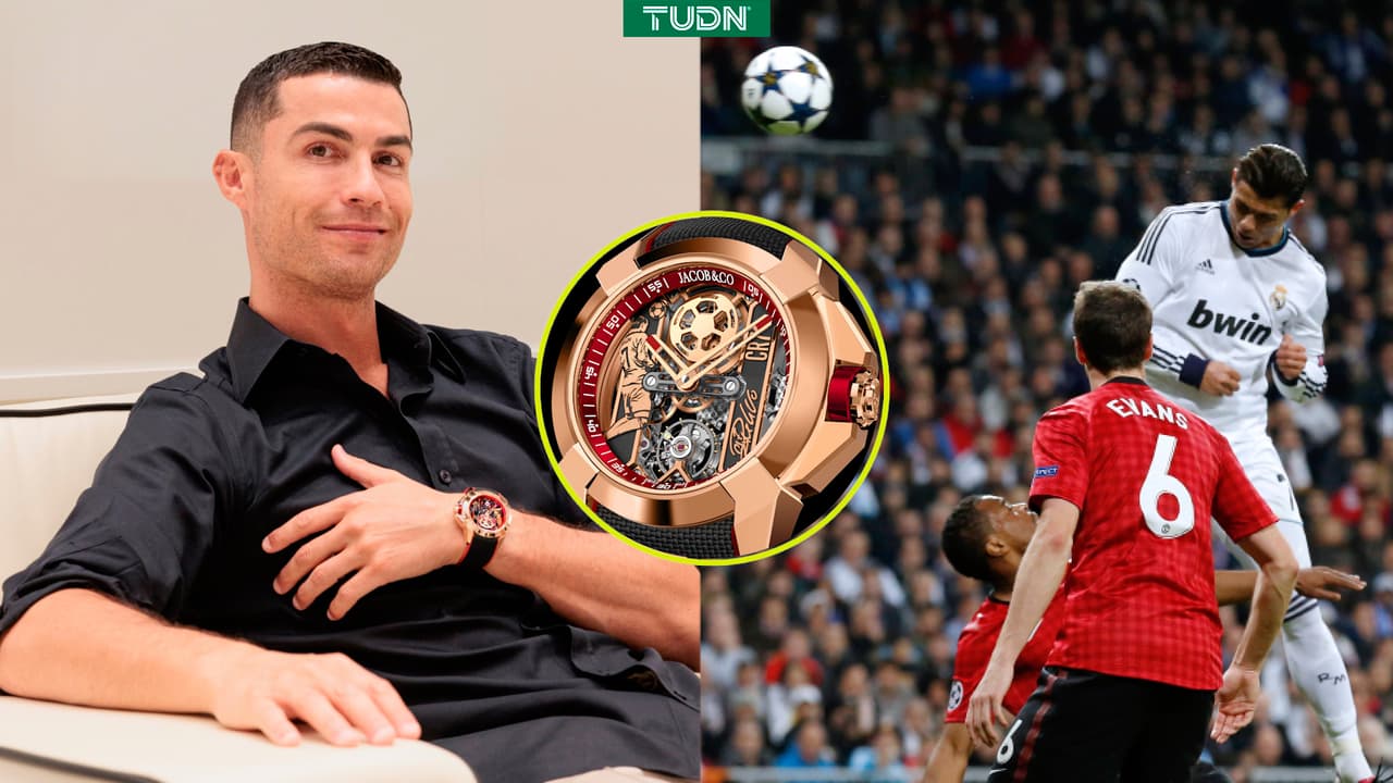 CR7 lanza colección de relojes, pero se olvida del United 