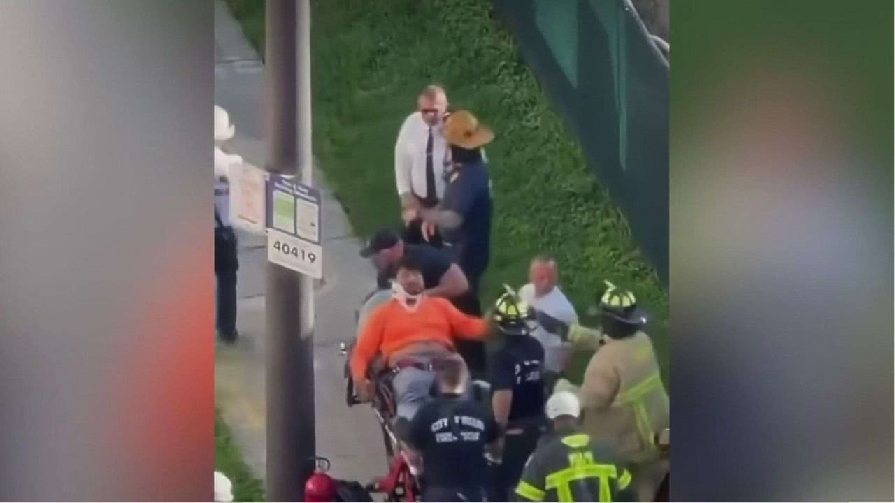 ¿Cuál es el estado de salud de los cuatro heridos tras desplome de una maquinaria en Brickell?