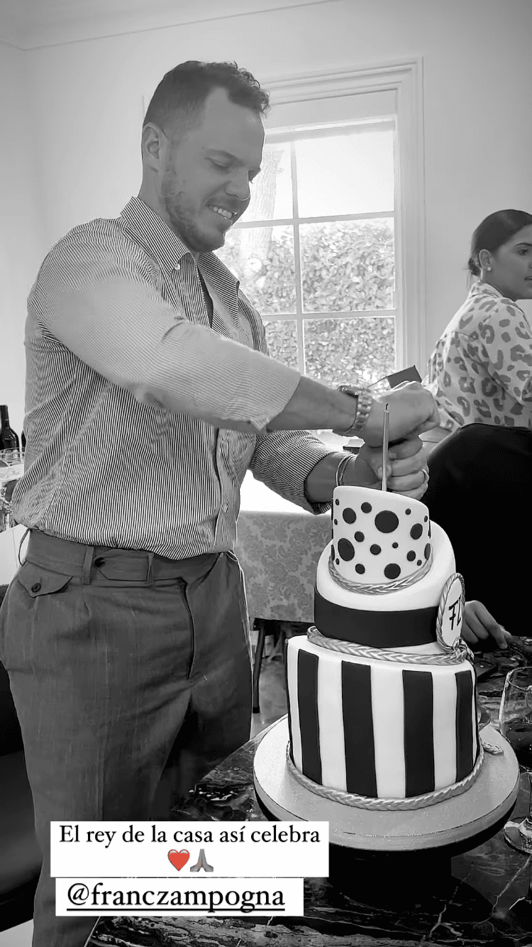 Pero fue con un tierno mensaje lleno de amor que Francisca externó sus felicitaciones al hombre de su vida: ¡¡Feliz cumpleaños amor mío!! Hoy celebro tu vida. Qué maravilla que Dios nos haya puesto en el mismo camino", escribió al principio.