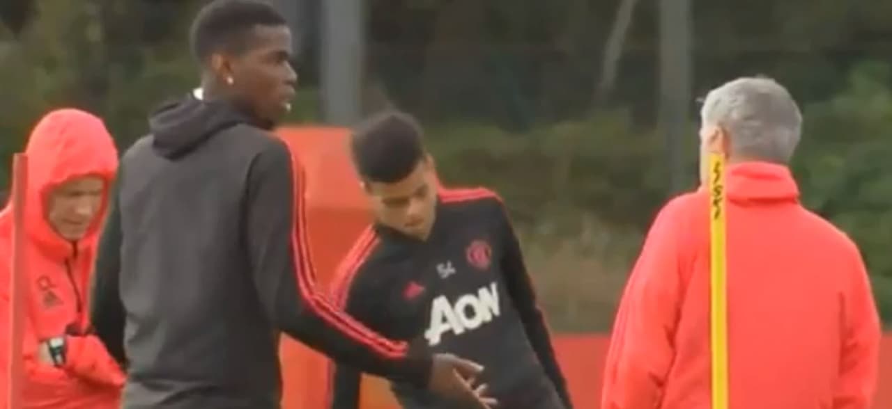 ¿Qué le dijo Mourinho a Paul Pogba?