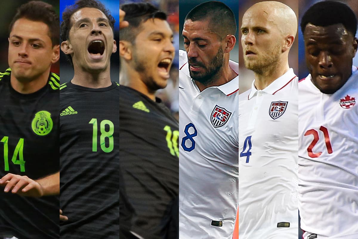Cinco mexicanos y dos estadounidenses lideran nominación a Mejor Jugador de Concacaf