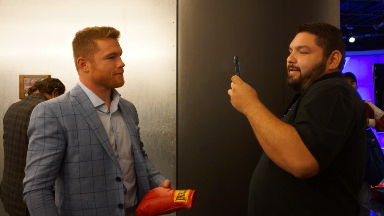 Y claro no pudo evitar grabar un pequeño video para recordar este día.